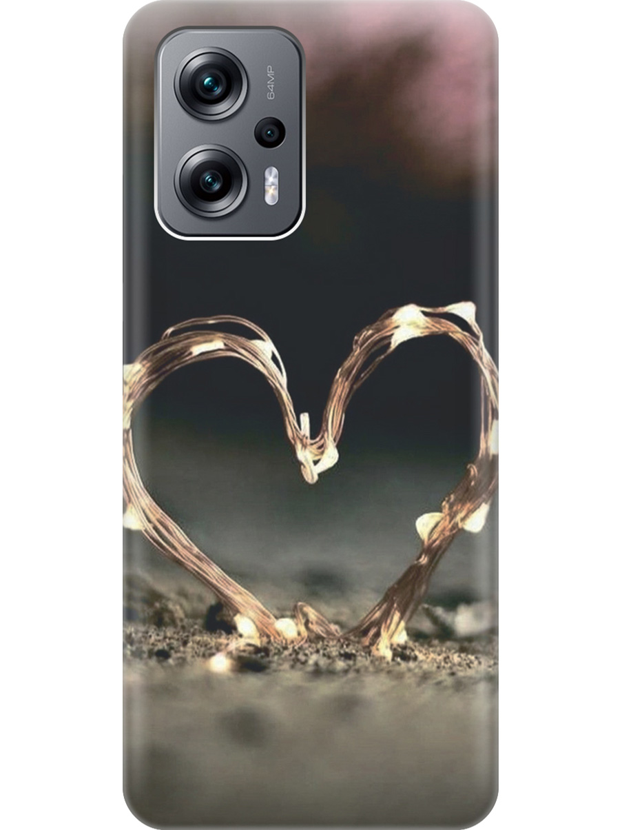 

Силиконовый чехол на Poco X4 GT, Xiaomi Redmi Note 11T Pro/11T Pro+ с принтом 929792, Прозрачный;желтый;черный, 740187791