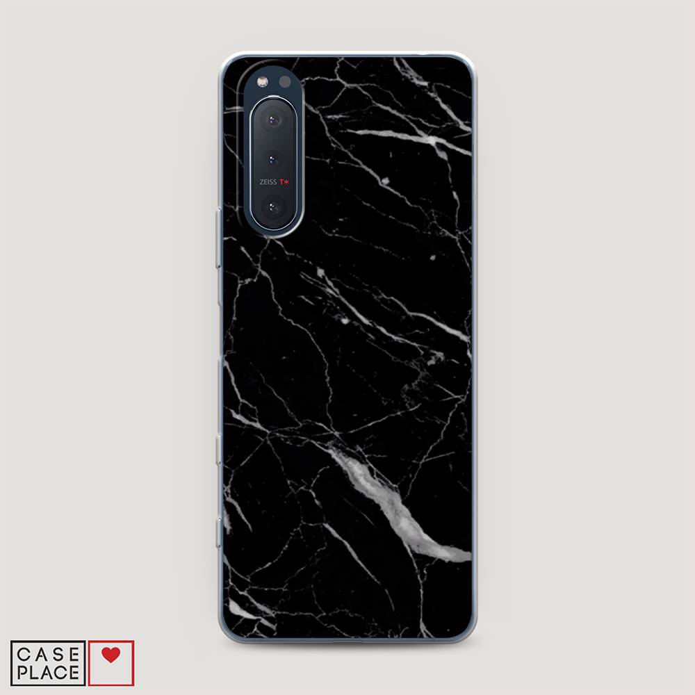 

Чехол Awog на Sony Xperia 5 II "Черный минерал", 54750-3