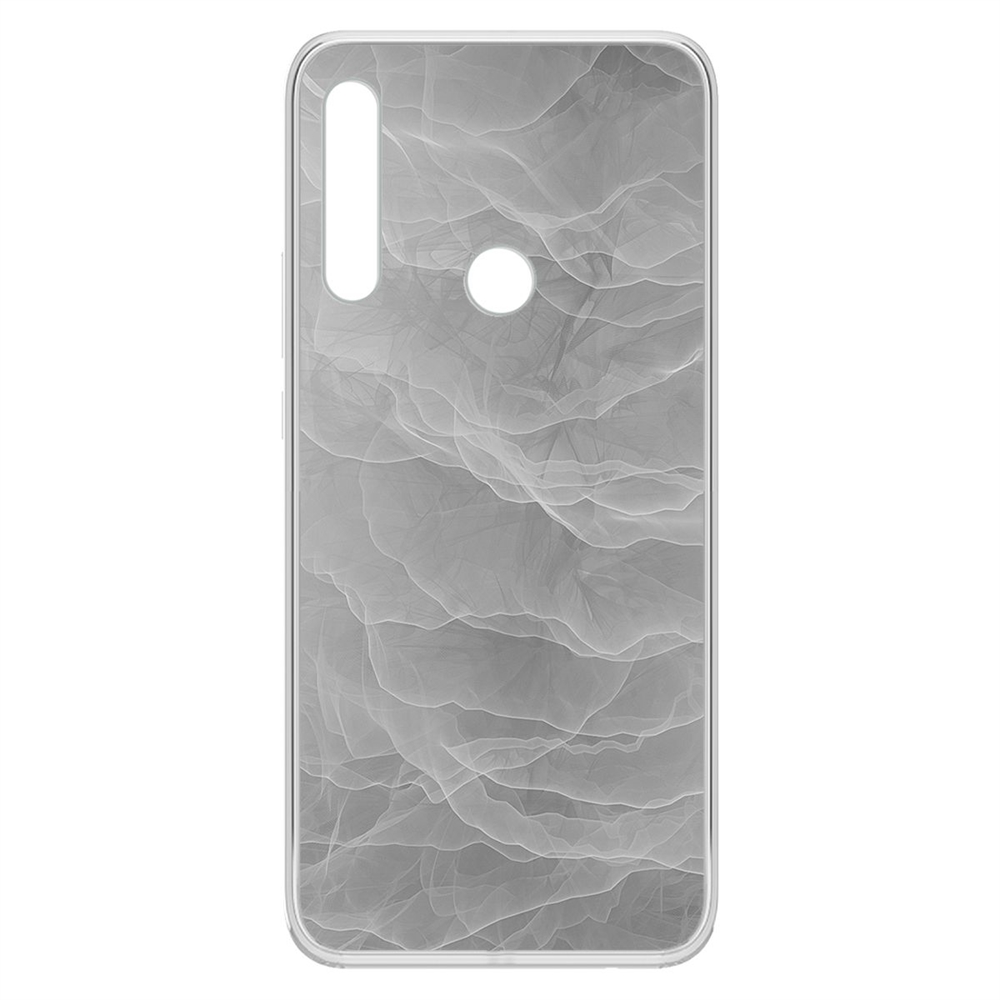 фото Чехол-накладка krutoff clear case абстракт туман для huawei p smart z/honor 9x