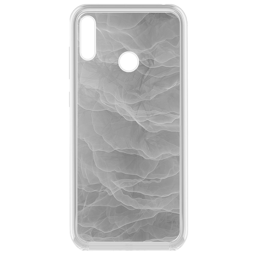 Чехол-накладка Krutoff Clear Case Абстракт туман для Huawei Y7 (2019)