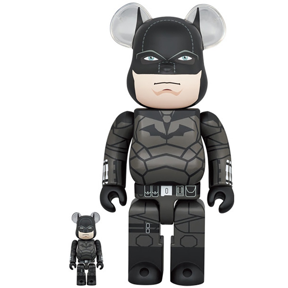 

Фигурка Medicom Toy Bearbrick The Batman DC Comics 400% and 100%, The Batman DC Comics 400% and 100%