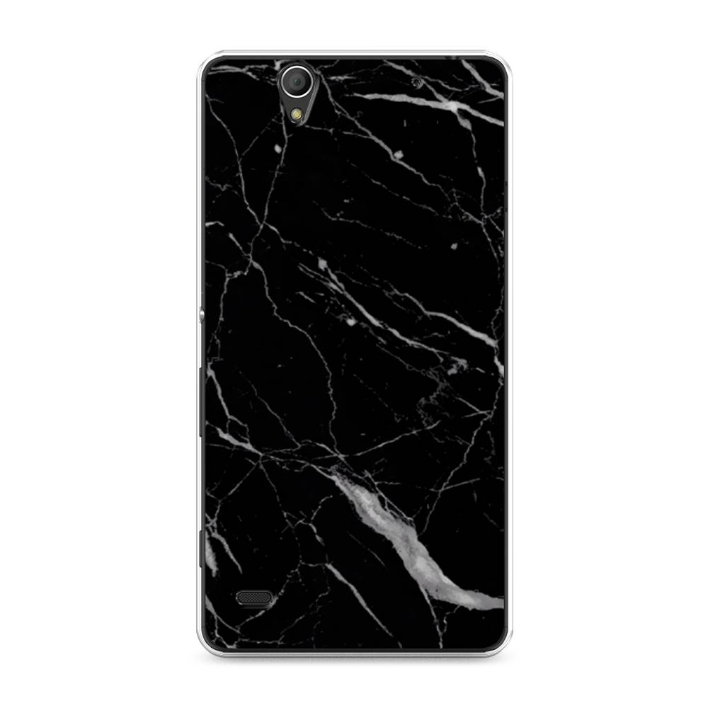 

Чехол Awog на Sony Xperia C4 "Черный минерал", 52650-3