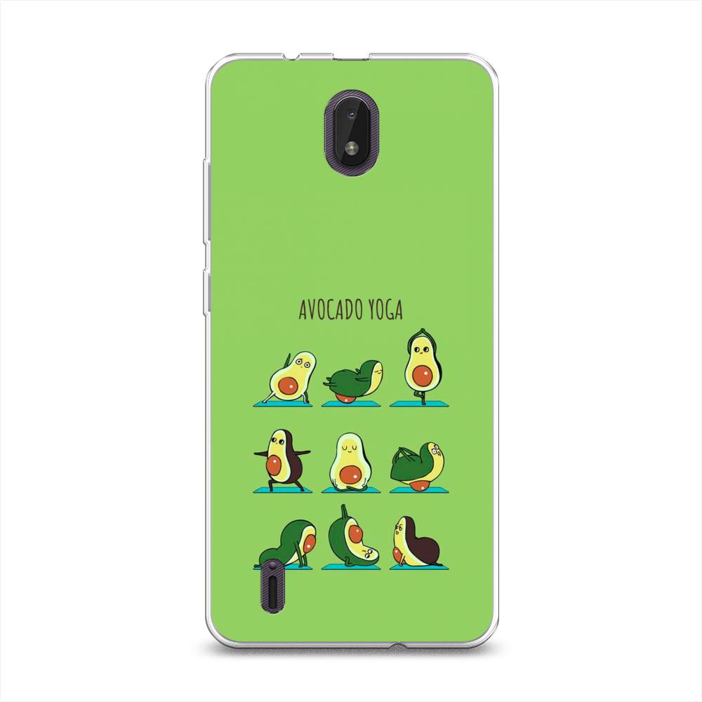 

Чехол Awog на Nokia C01 Plus / Нокиа C01 Плюс "Авокадо йога", Разноцветный, 125250-10