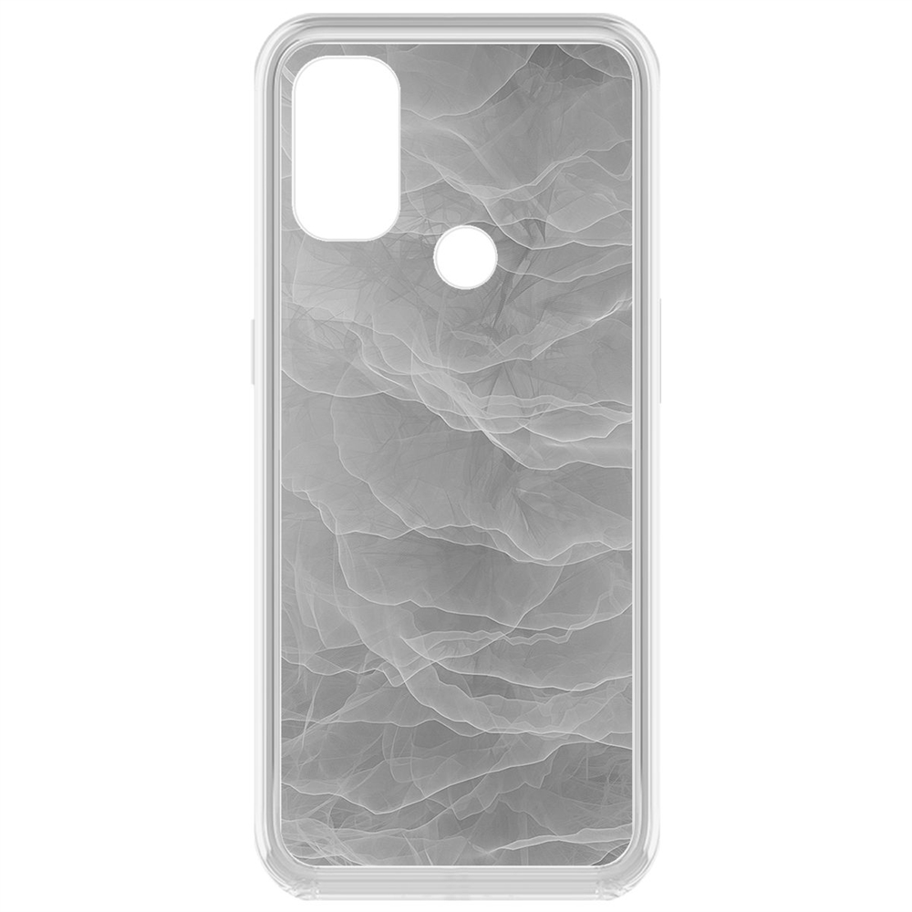 фото Чехол-накладка krutoff clear case абстракт туман для oneplus nord n100