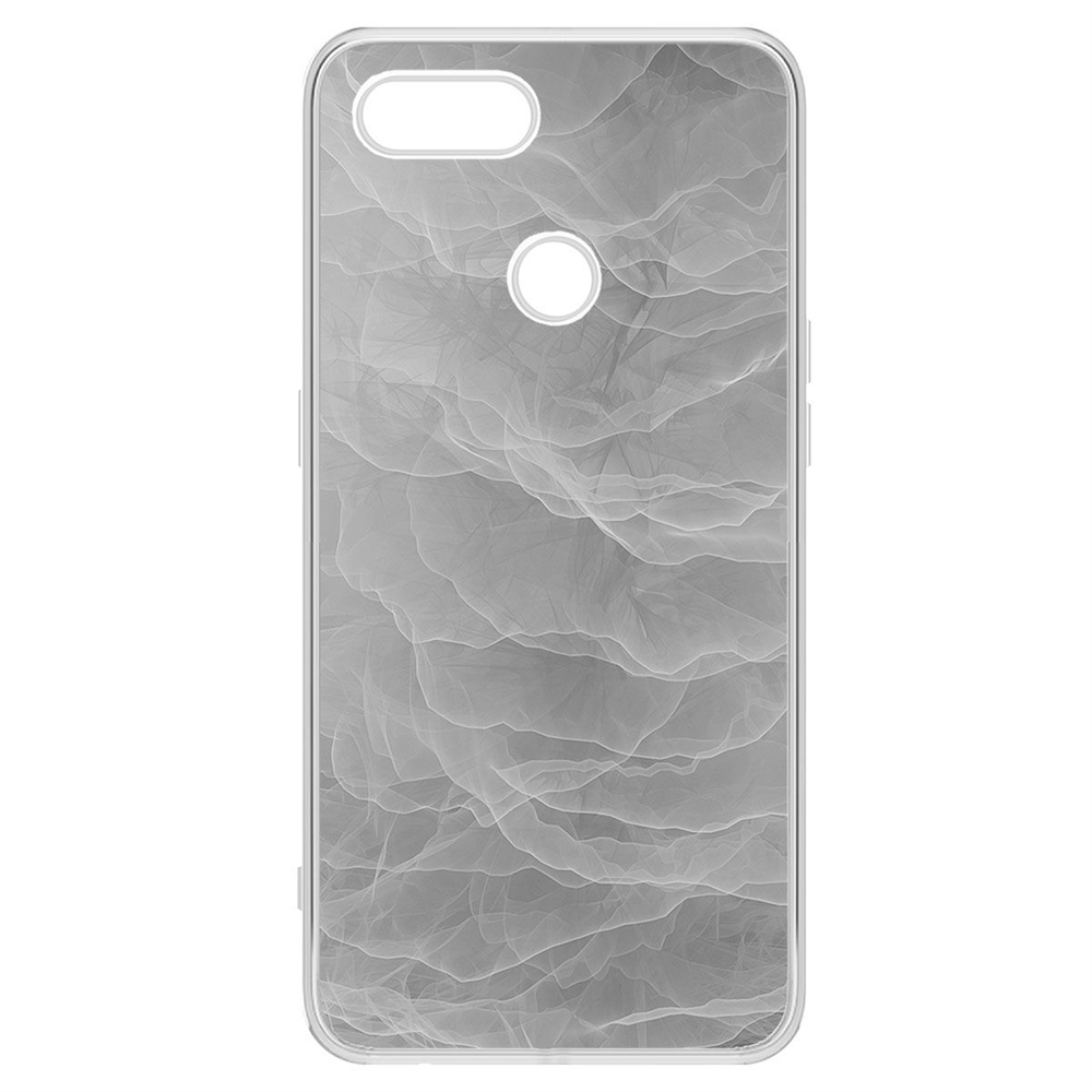 

Чехол-накладка Krutoff Clear Case Абстракт туман для OPPO A12/A11k/A7/A5s, Прозрачный