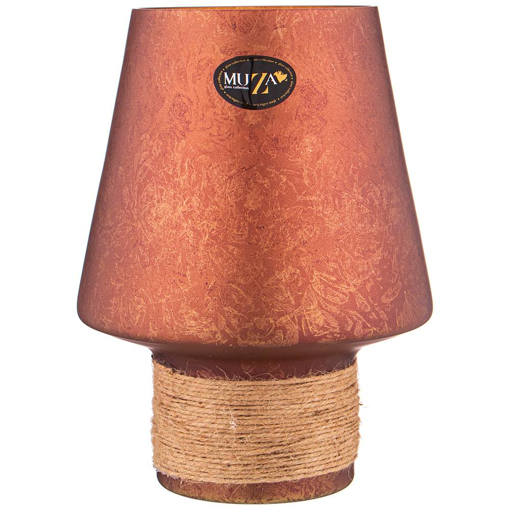 

Ваза Muza Gala bronze metallic 24см стекло (380-841_)