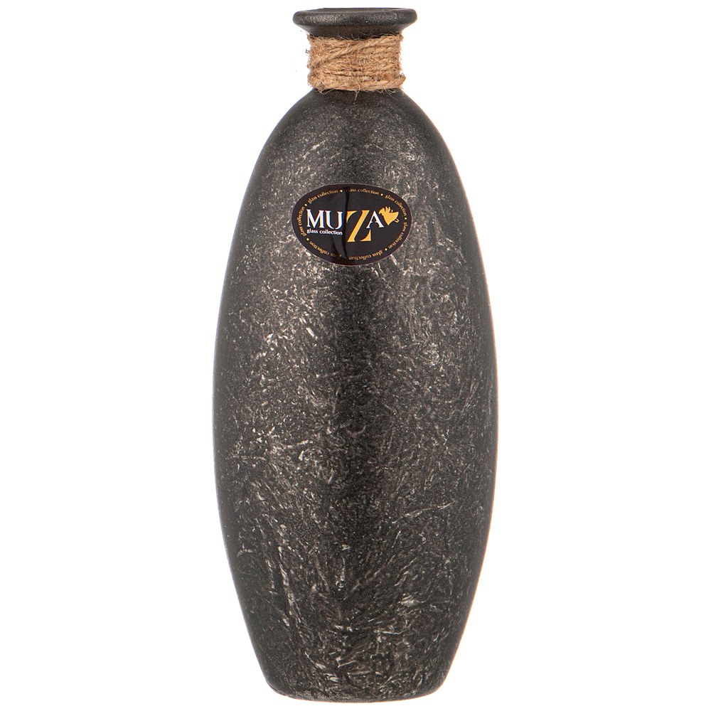 

Ваза Muza Puaro grafit metallic 21.5см стекло (380-852_)