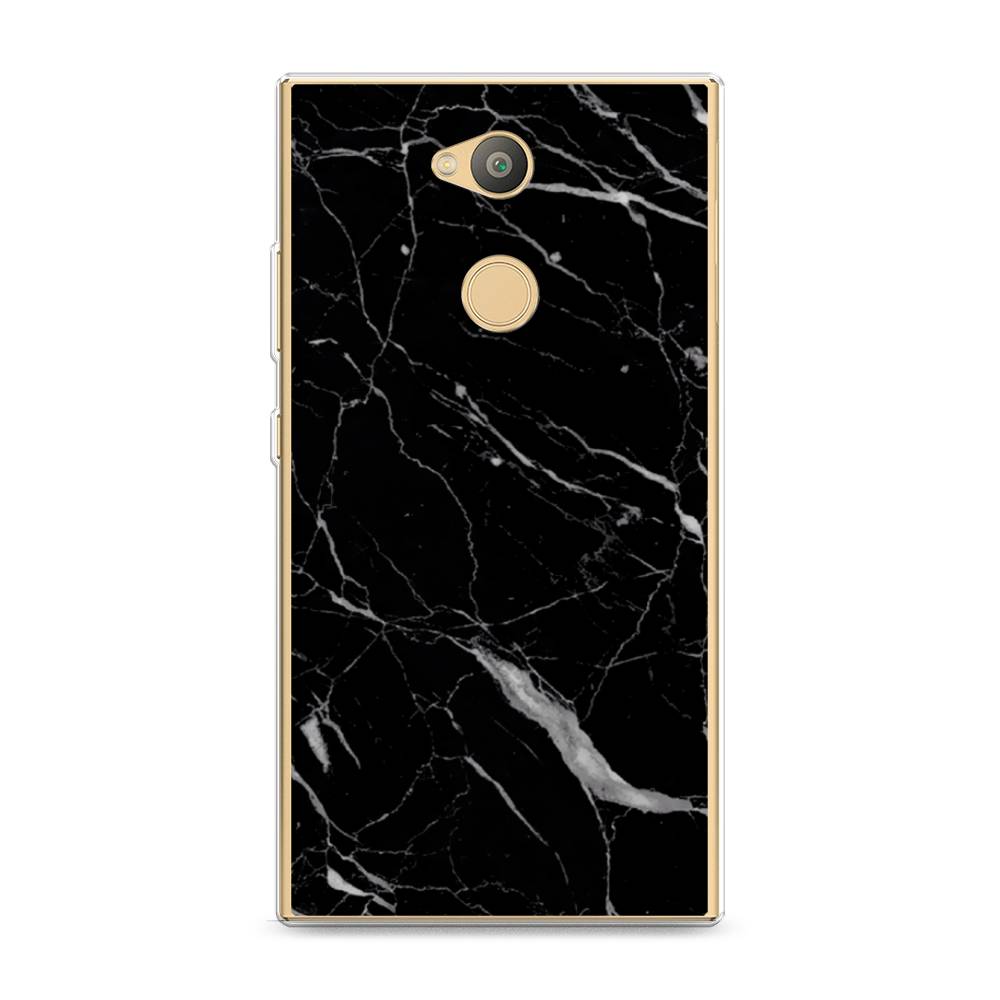 

Чехол Awog на Sony Xperia L2 "Черный минерал", 53450-3