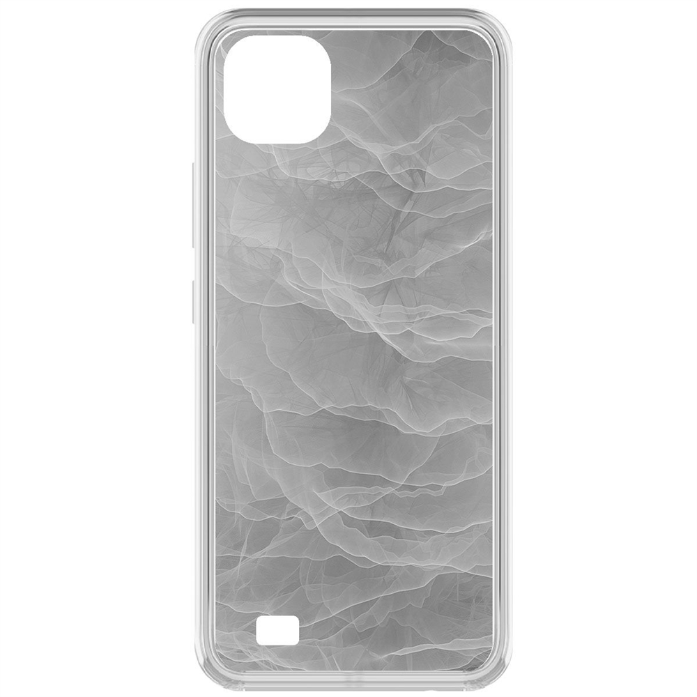 

Чехол-накладка Krutoff Clear Case Абстракт туман для Realme C11 (2021), Прозрачный