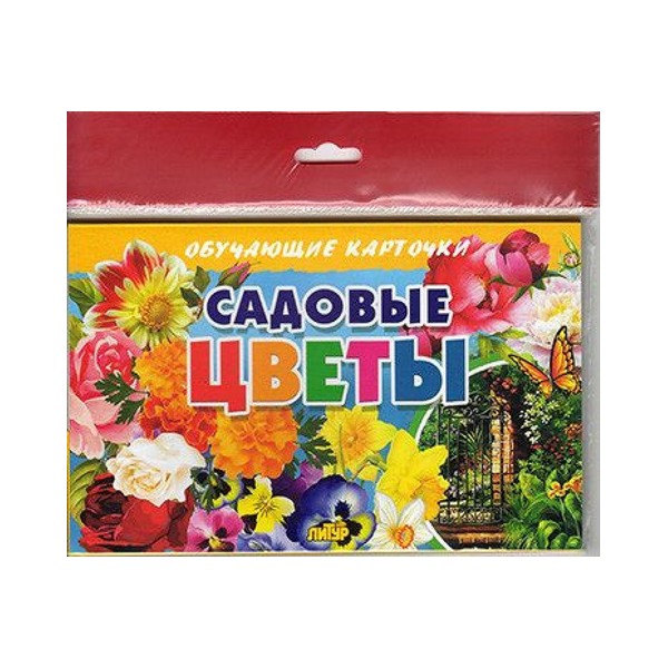

Карточки "Садовые цветы" (в европакете)