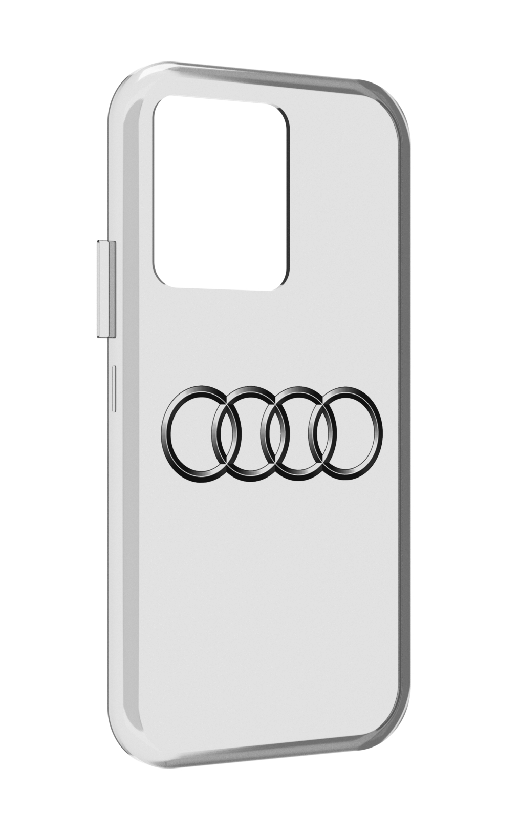 

Чехол MyPads audi-7 мужской для Vivo iQOO 10, Прозрачный, Tocco