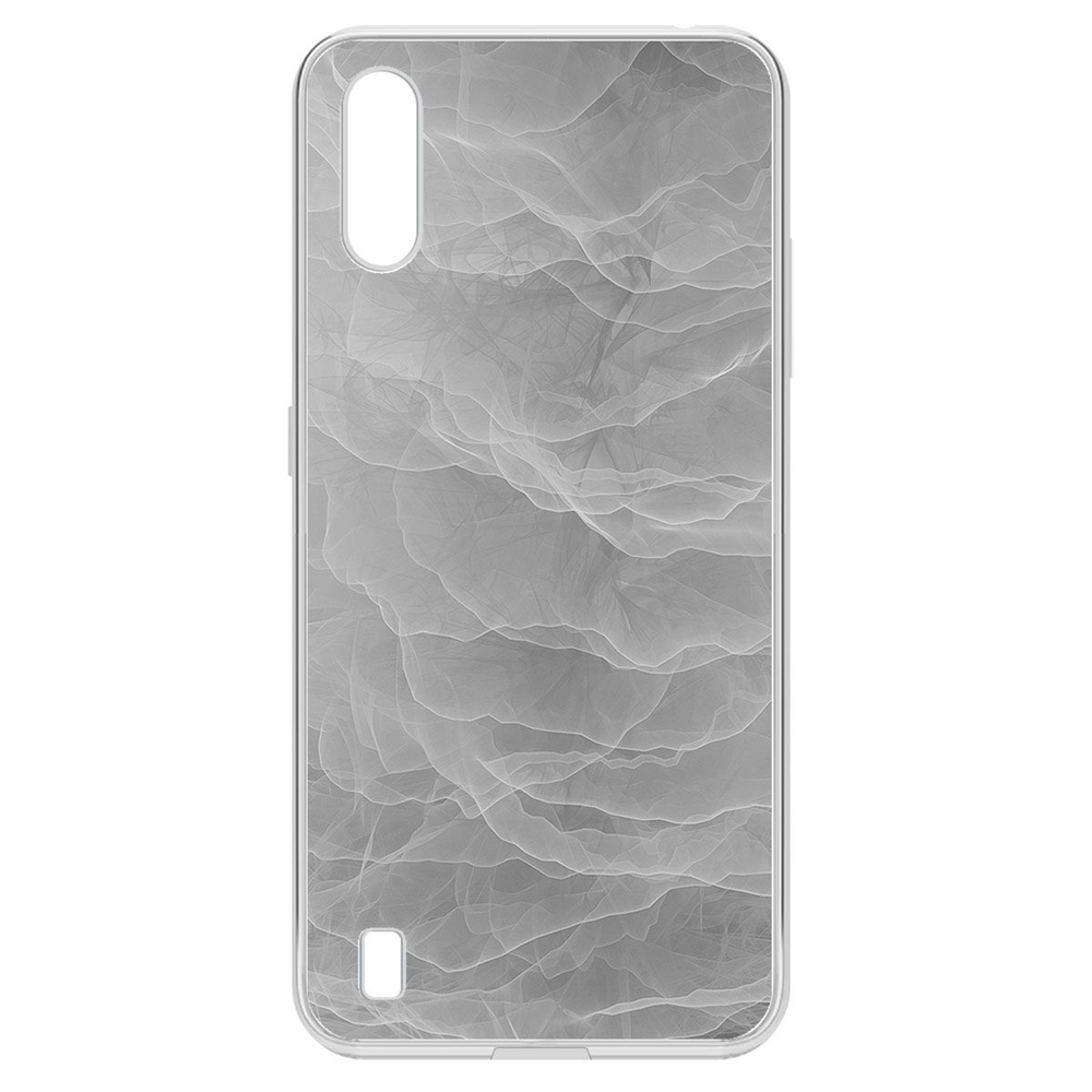 

Чехол-накладка Krutoff Clear Case Абстракт туман для Samsung Galaxy A01/M01 (A015/M015)