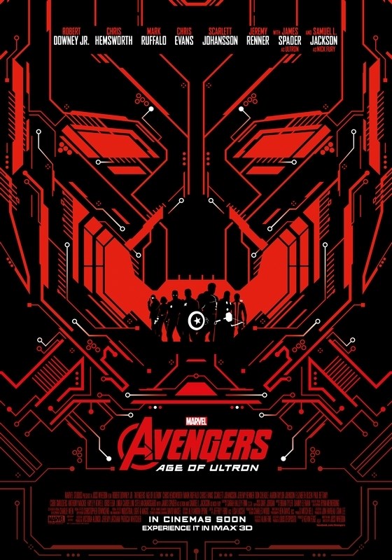 

Постер к фильму "Мстители: Эра Альтрона" (The Avengers Age of Ultron) 50x70 см