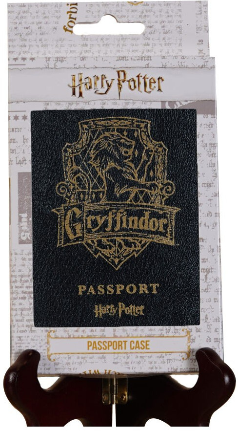 

Обложка для паспорта унисекс Sihir Dukkan Harry Potter, черный, Harry Potter