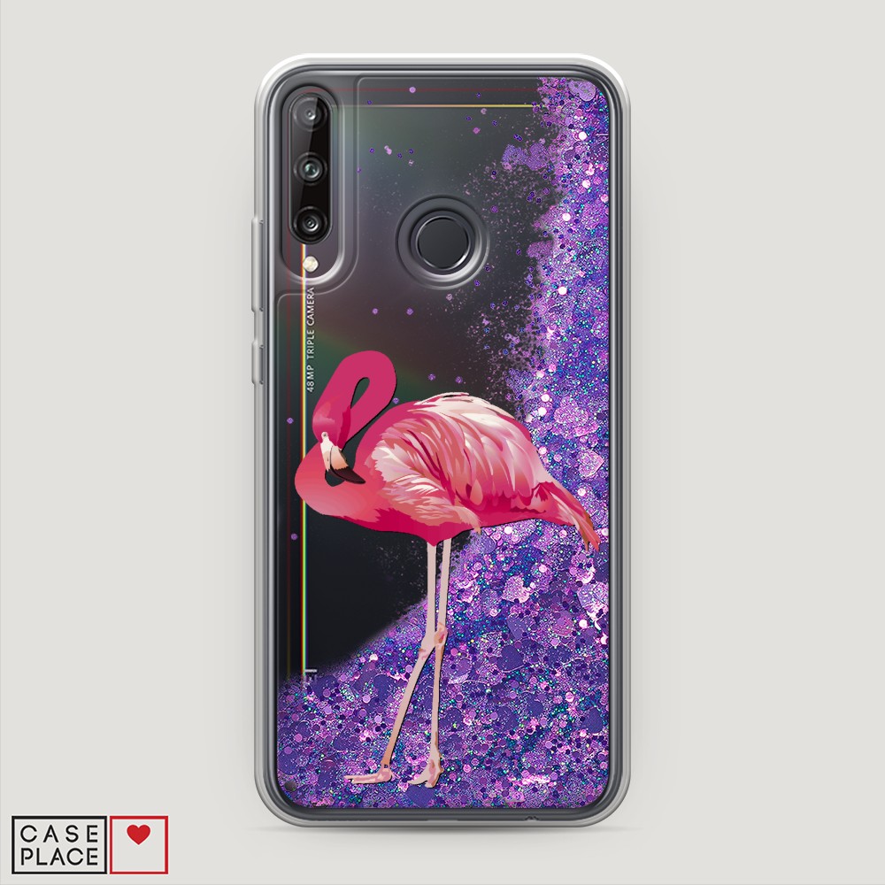 

Чехол Awog "Застенчивый фламинго" на Huawei P40 lite E/Honor 9C/Y7p, 6103392-1