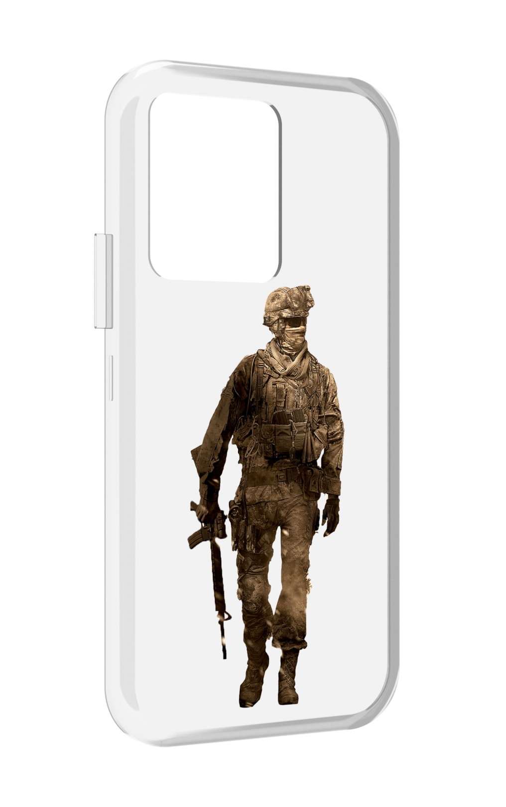 

Чехол MyPads call-of-duty мужской для Vivo iQOO 10, Прозрачный, Tocco