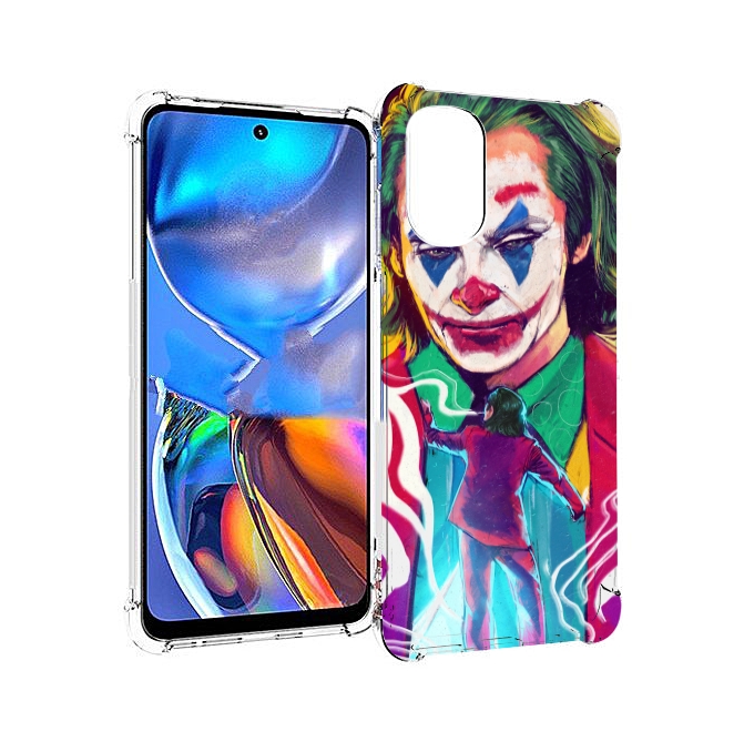 

Чехол MyPads джокер-у-джокера для Motorola Moto E32, Прозрачный, Tocco