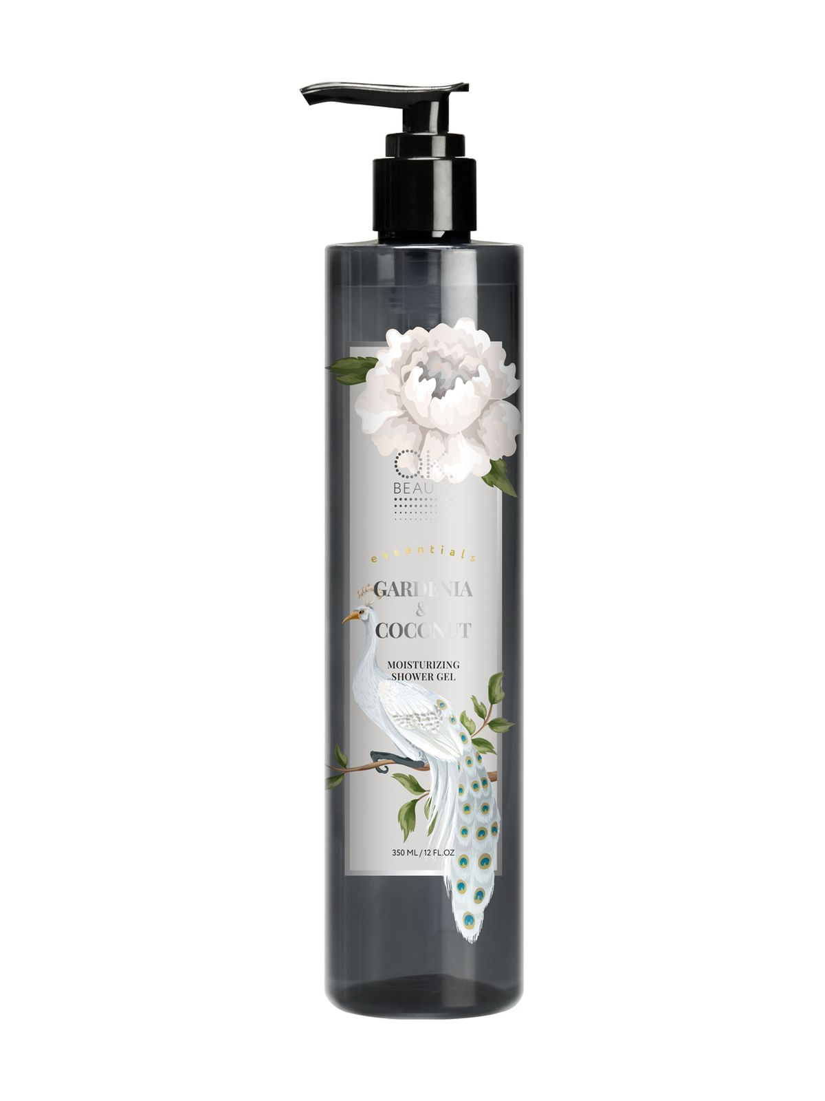 Гель для душа O.K.Beauty увлажняющий Essentials GardeniaCoconut Shower Gel 350мл
