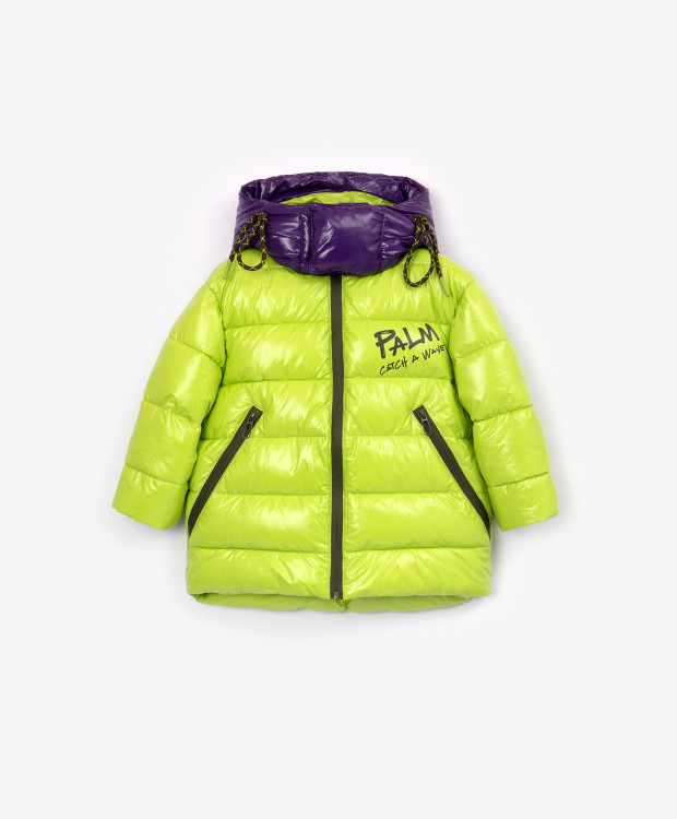 

Куртка на искусственном пуху салатовая Gulliver 22306BMC4105, 110, Зеленый, 22306BMC4105