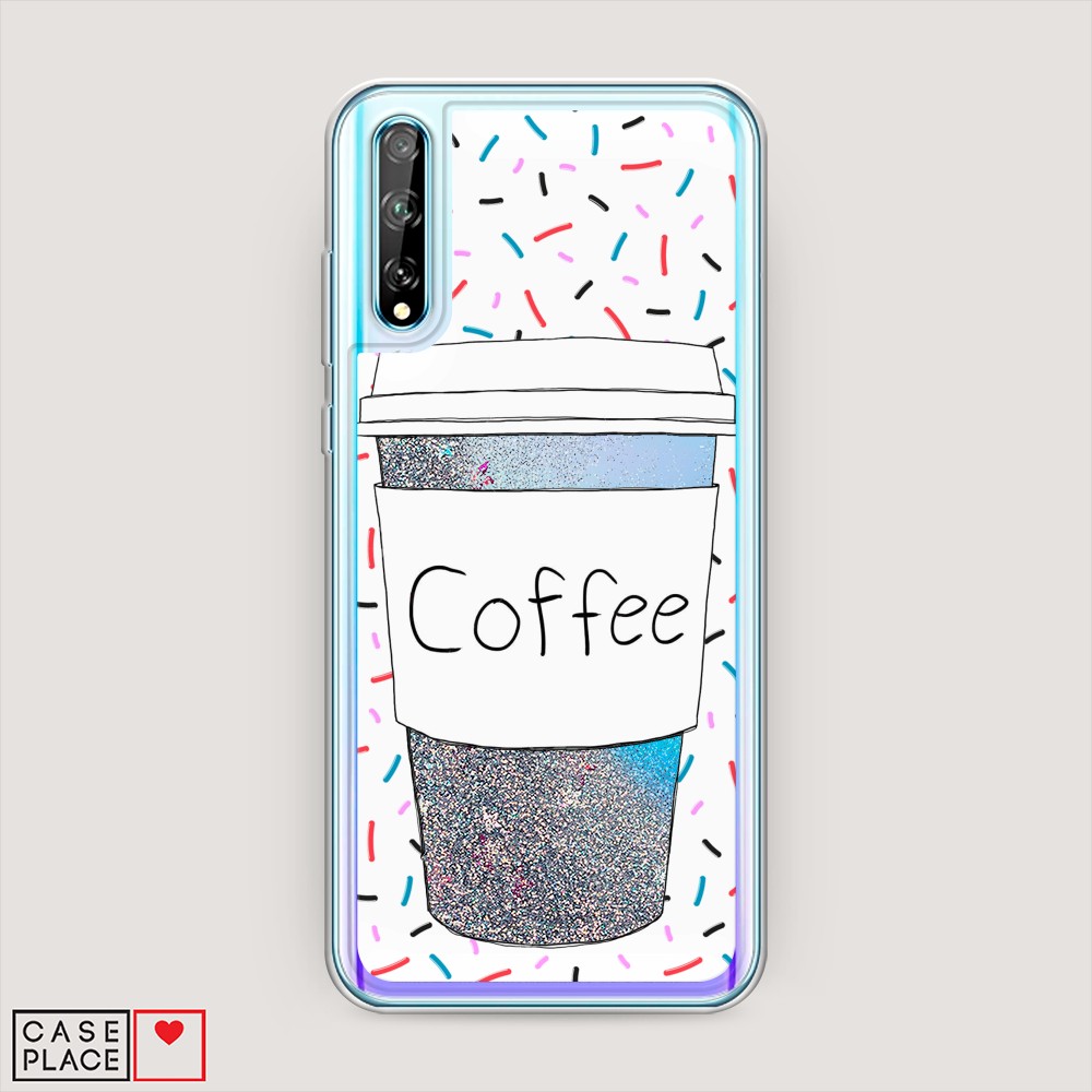 

Чехол Awog на Huawei Y8p/P Smart S "Coffee прозрачный стакан", Разноцветный, 6103491-1