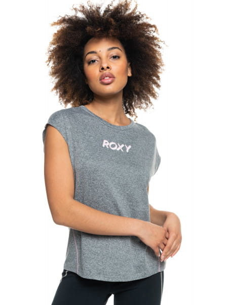 

Футболка женская Roxy ERJKT03811 серая 34, ERJKT03811