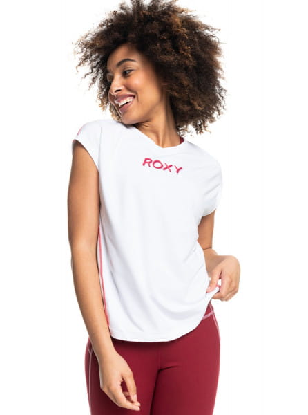 

Футболка женская Roxy ERJKT03811 белая 34, Белый, ERJKT03811