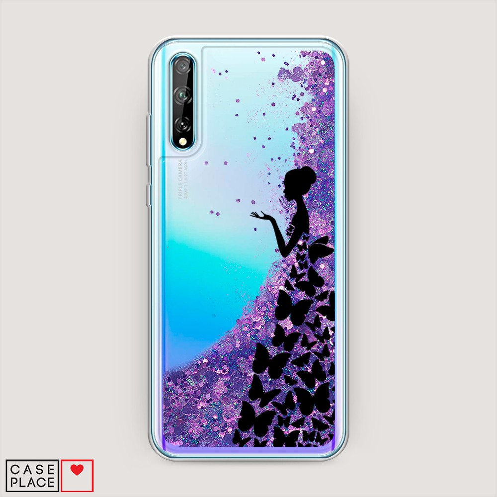 

Чехол Awog на Huawei Y8p/P Smart S "Дама в бабочках", Разноцветный, 6103492-1