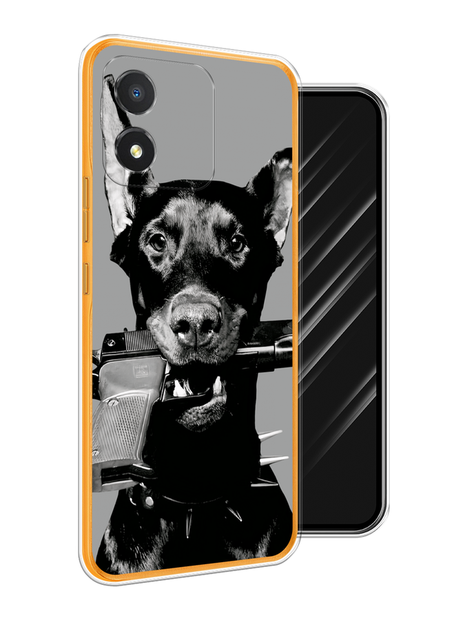 

Чехол Awog на Honor X5 "Доберман", Серый, 6120950-1