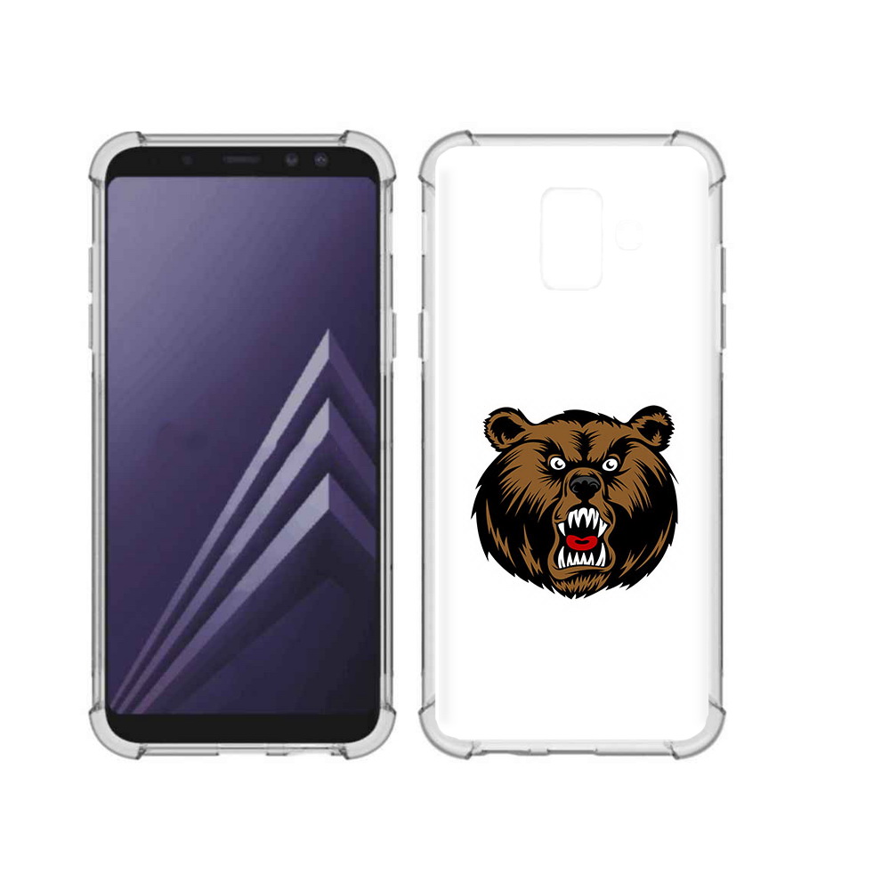 

Чехол MyPads Tocco для Samsung Galaxy A6 (2018) бурый (PT111558.582.253), Прозрачный, Tocco
