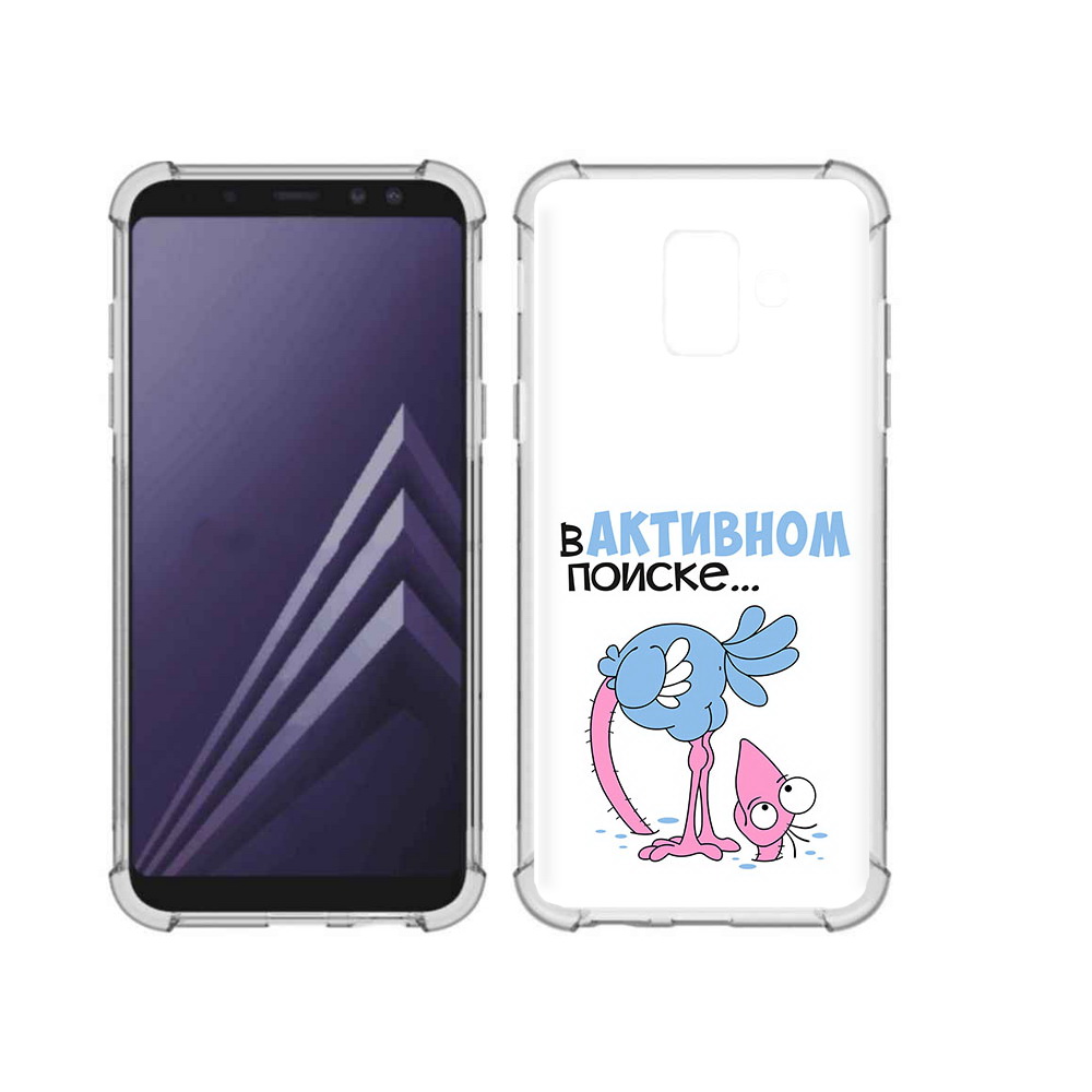 

Чехол MyPads Tocco для Samsung Galaxy A6 (2018) в активном поиске (PT111558.582.255), Прозрачный, Tocco