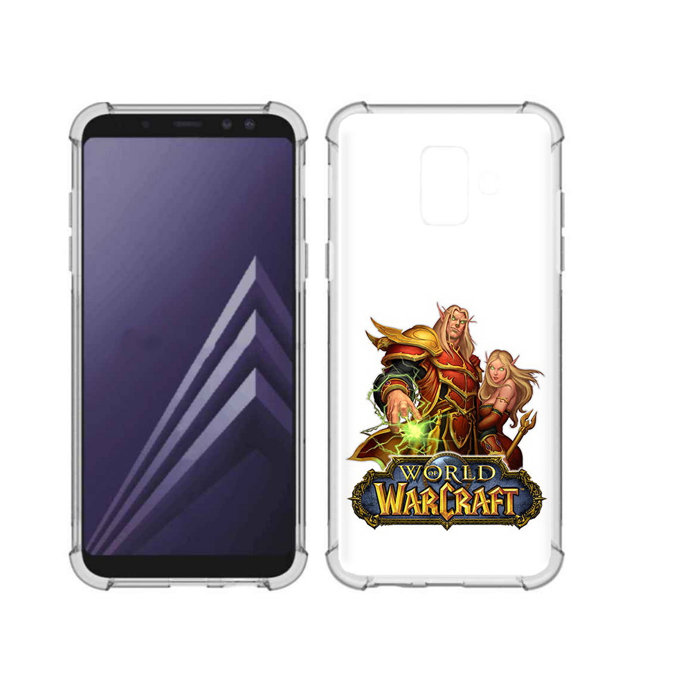 

Чехол MyPads Tocco для Samsung Galaxy A6 (2018) варкрафт2 (PT111558.582.256), Прозрачный, Tocco