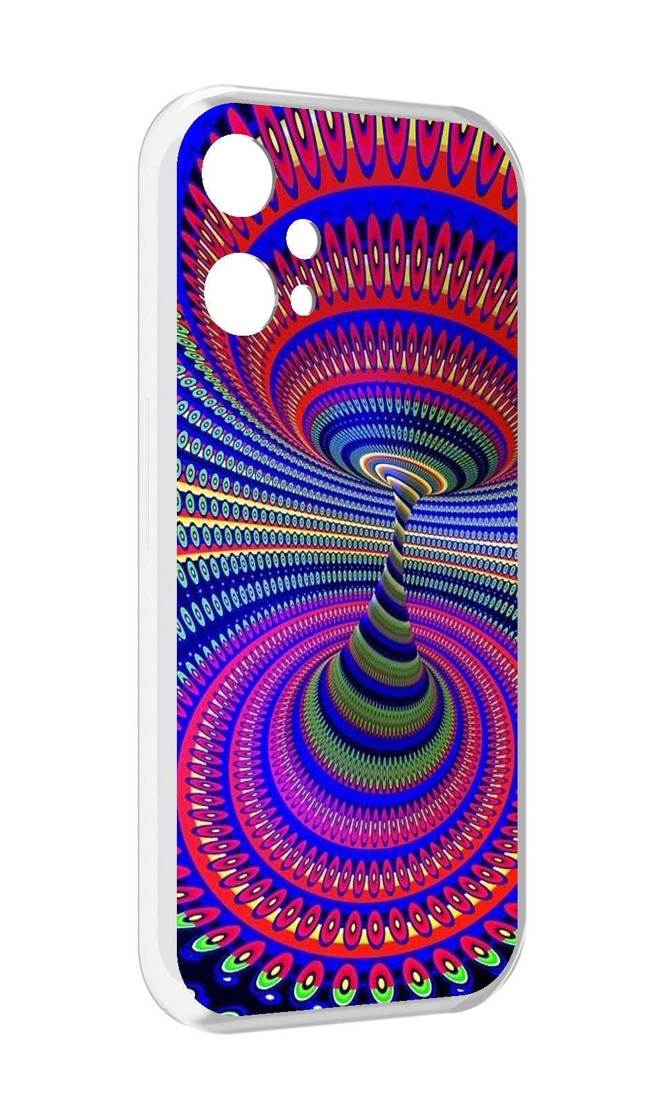 

Чехол MyPads оптическая иллюзия для OnePlus Nord CE 2 Lite 5G, Прозрачный, Tocco
