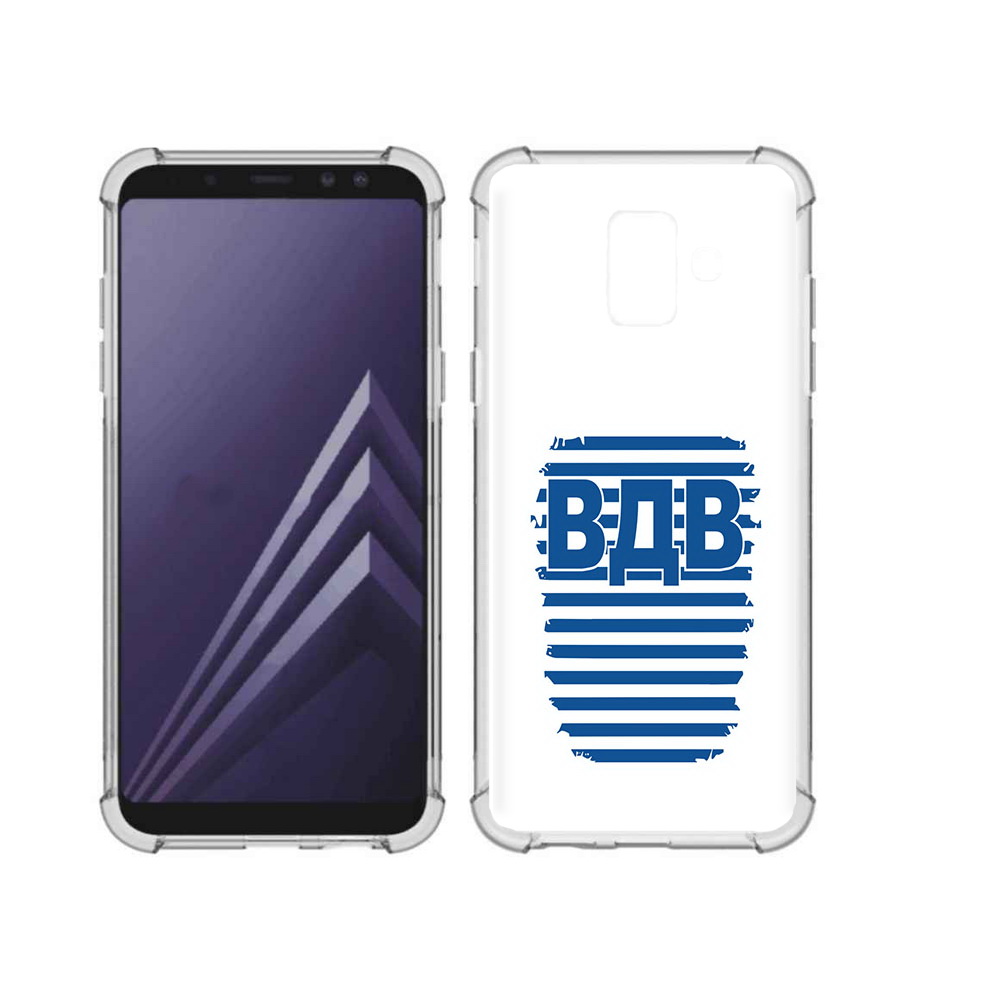 

Чехол MyPads Tocco для Samsung Galaxy A6 (2018) вдв2 (PT111558.582.259), Прозрачный, Tocco