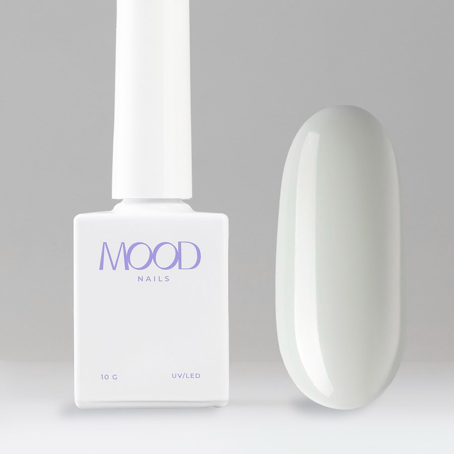 Гель-лак MOODNAIL Gel-polish Light Gray, 10 г