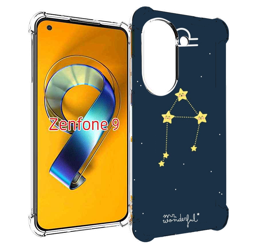 

Чехол MyPads знак-зодиака-весы-1 для Asus Zenfone 9 (AI2202), Прозрачный, Tocco