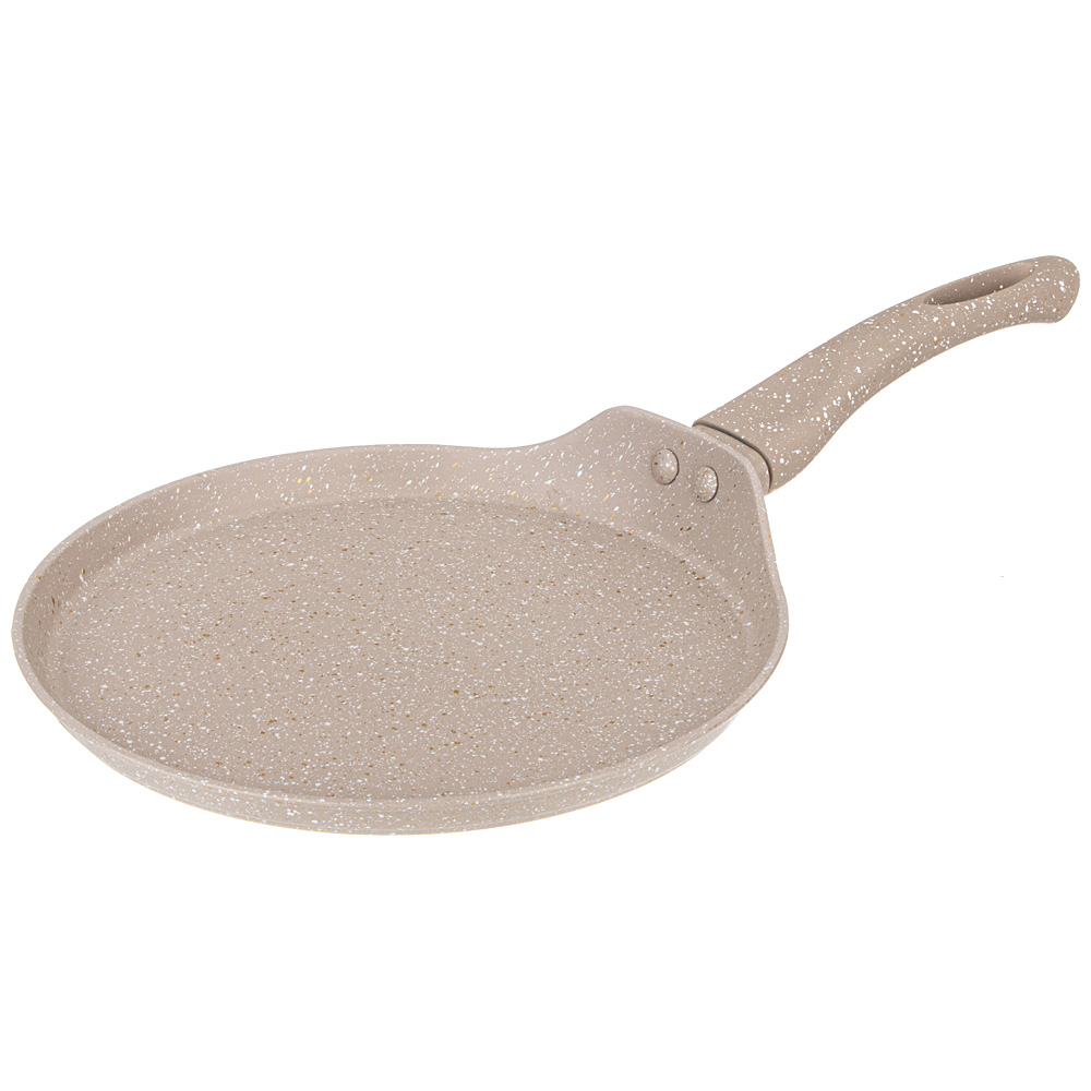 

Сковорода блинная Аgness с антипригарным покрытием latte 22х2см KSG-932-505, Бежевый