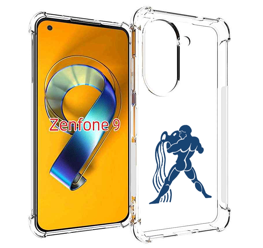 

Чехол MyPads знак-зодиака-водолей7 для Asus Zenfone 9 (AI2202), Прозрачный, Tocco