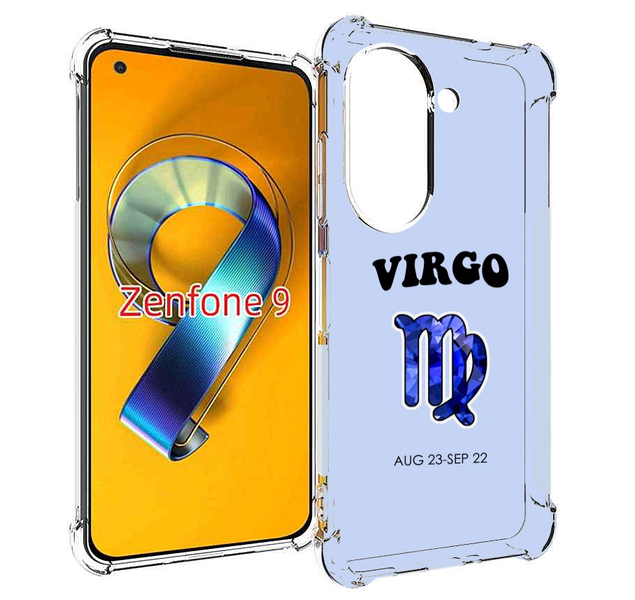 

Чехол MyPads знак-зодиака-дева-1 для Asus Zenfone 9 (AI2202), Прозрачный, Tocco