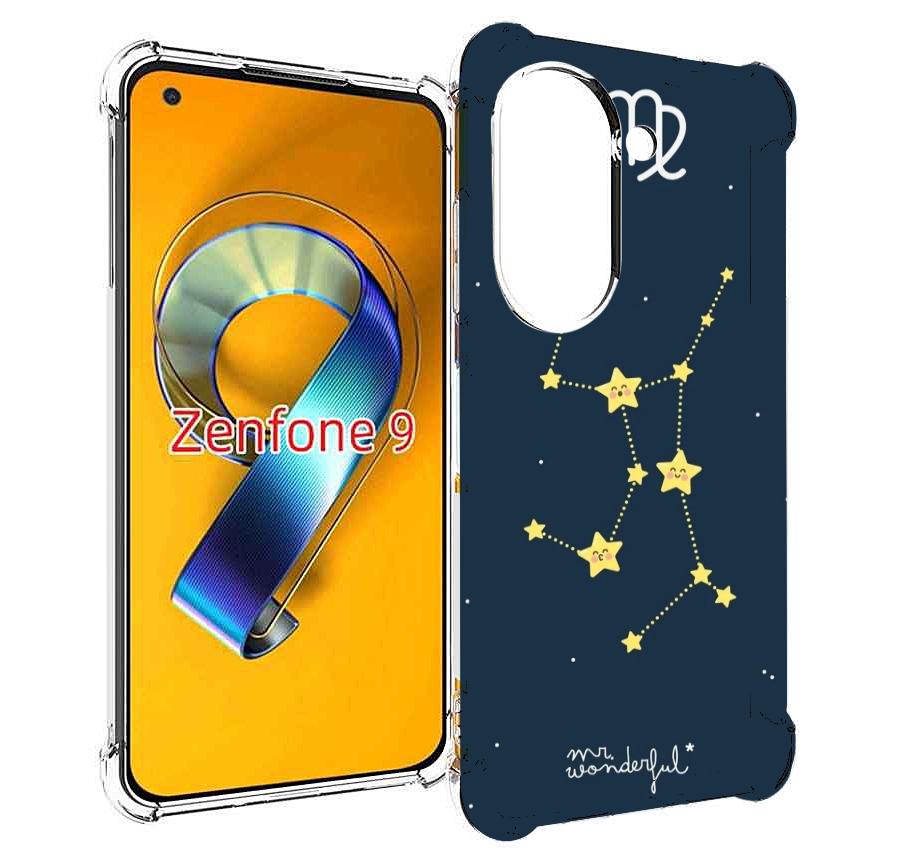 

Чехол MyPads знак-зодиака-дева-3 для Asus Zenfone 9 (AI2202), Прозрачный, Tocco