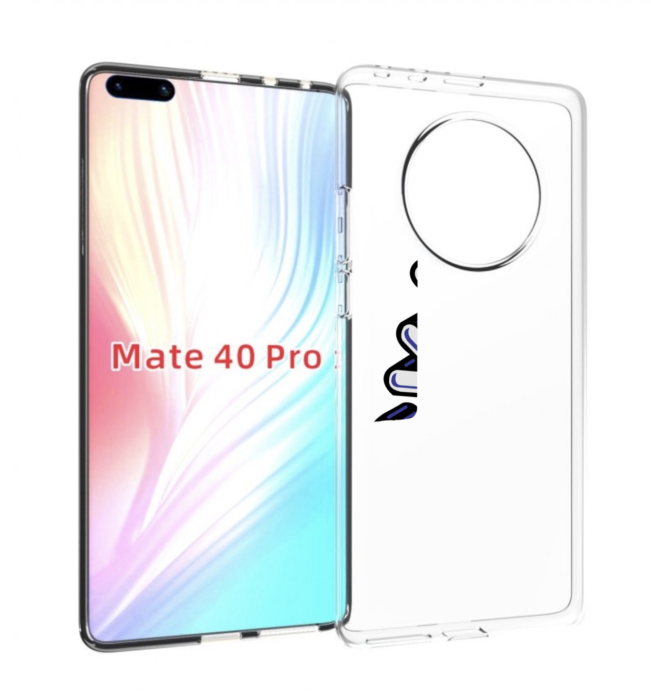 

Чехол MyPads стиль для Huawei Mate 40 Pro (NOH-NX9), Прозрачный, Tocco