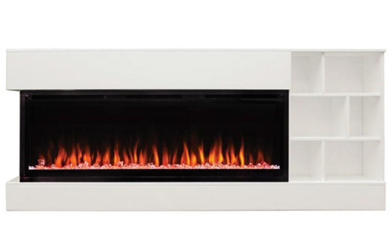 фото Dixon 50 с очагом saphir 50 realflame