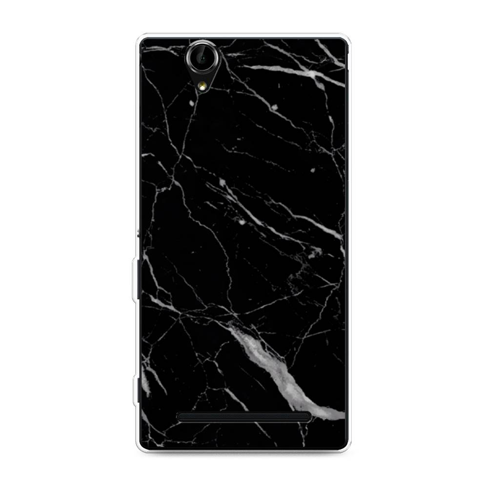 

Чехол Awog на Sony Xperia T2 Ultra "Черный минерал", 50950-3