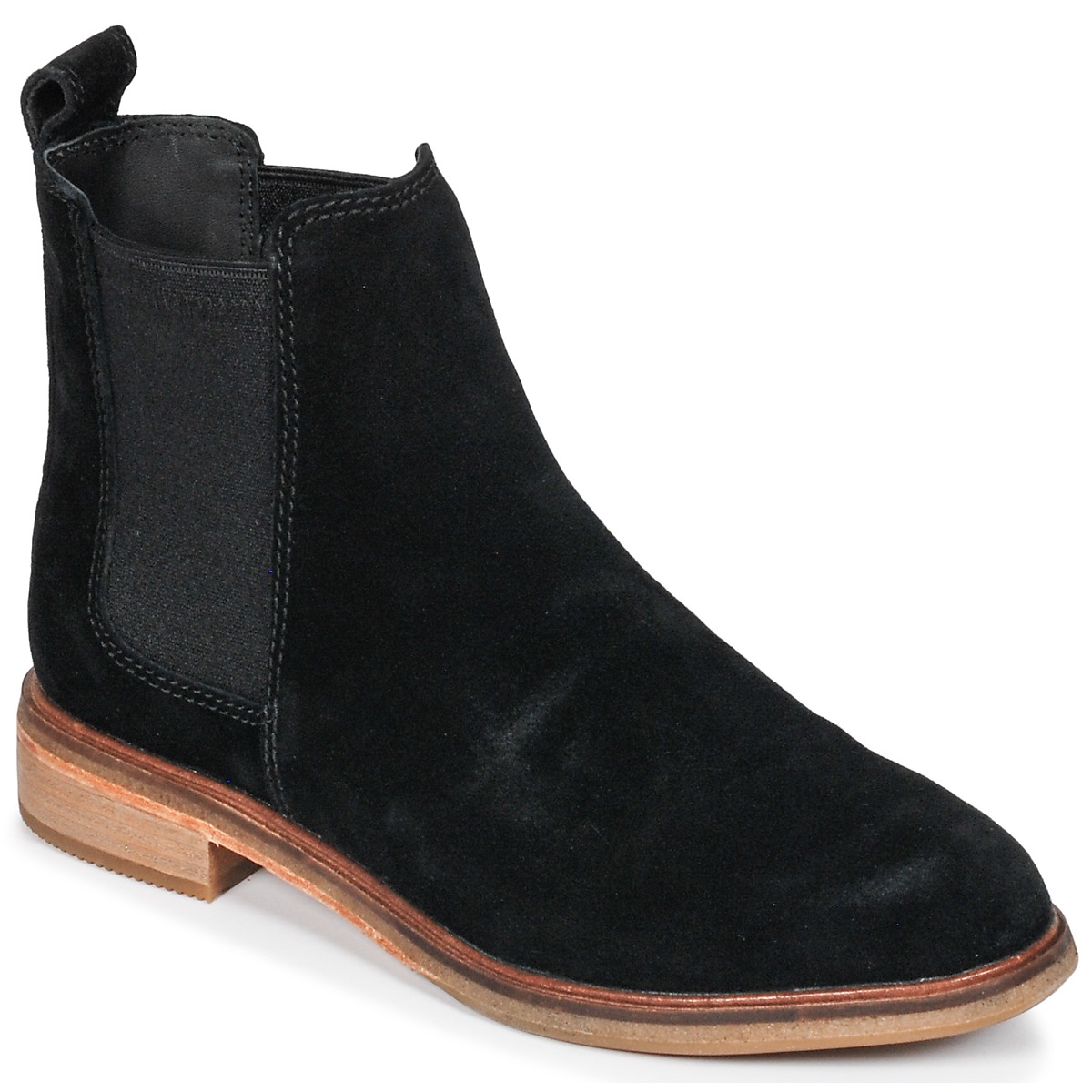 

Ботинки женские Clarks 8058529 черные 39.5 EU, Черный, 8058529