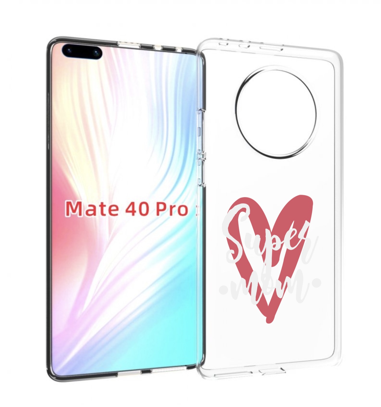 

Чехол MyPads супер-мать для Huawei Mate 40 Pro (NOH-NX9), Прозрачный, Tocco