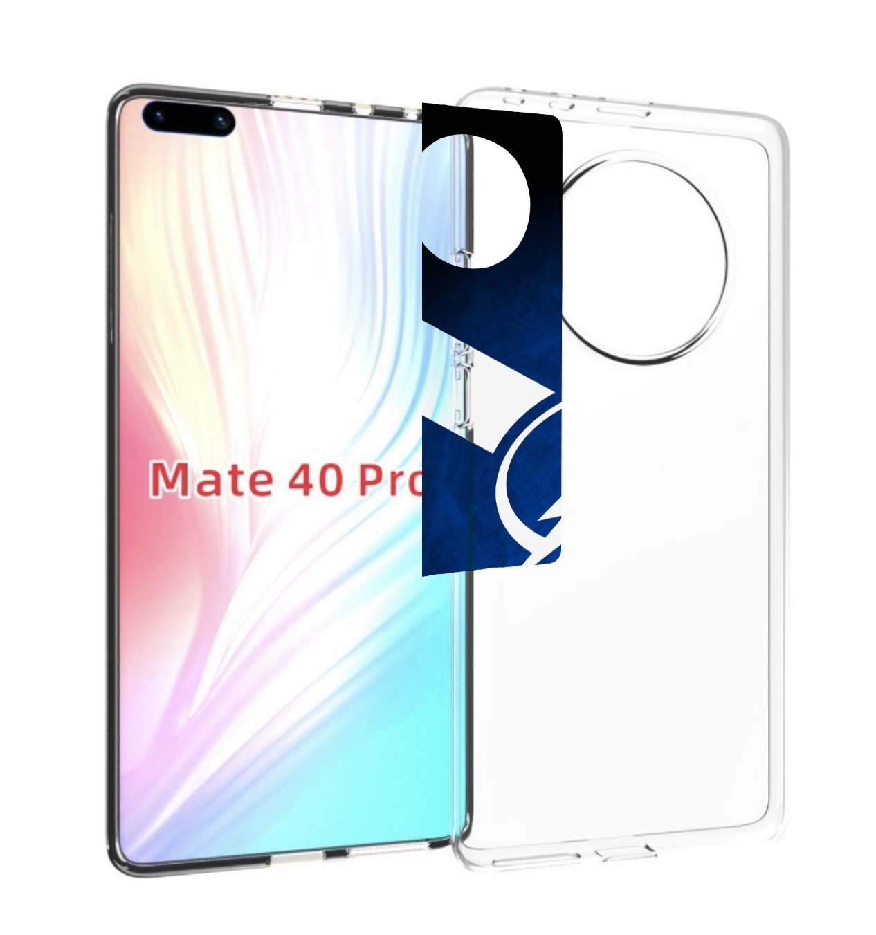 

Чехол MyPads тапа беи лаитнинг мужской для Huawei Mate 40 Pro (NOH-NX9), Прозрачный, Tocco