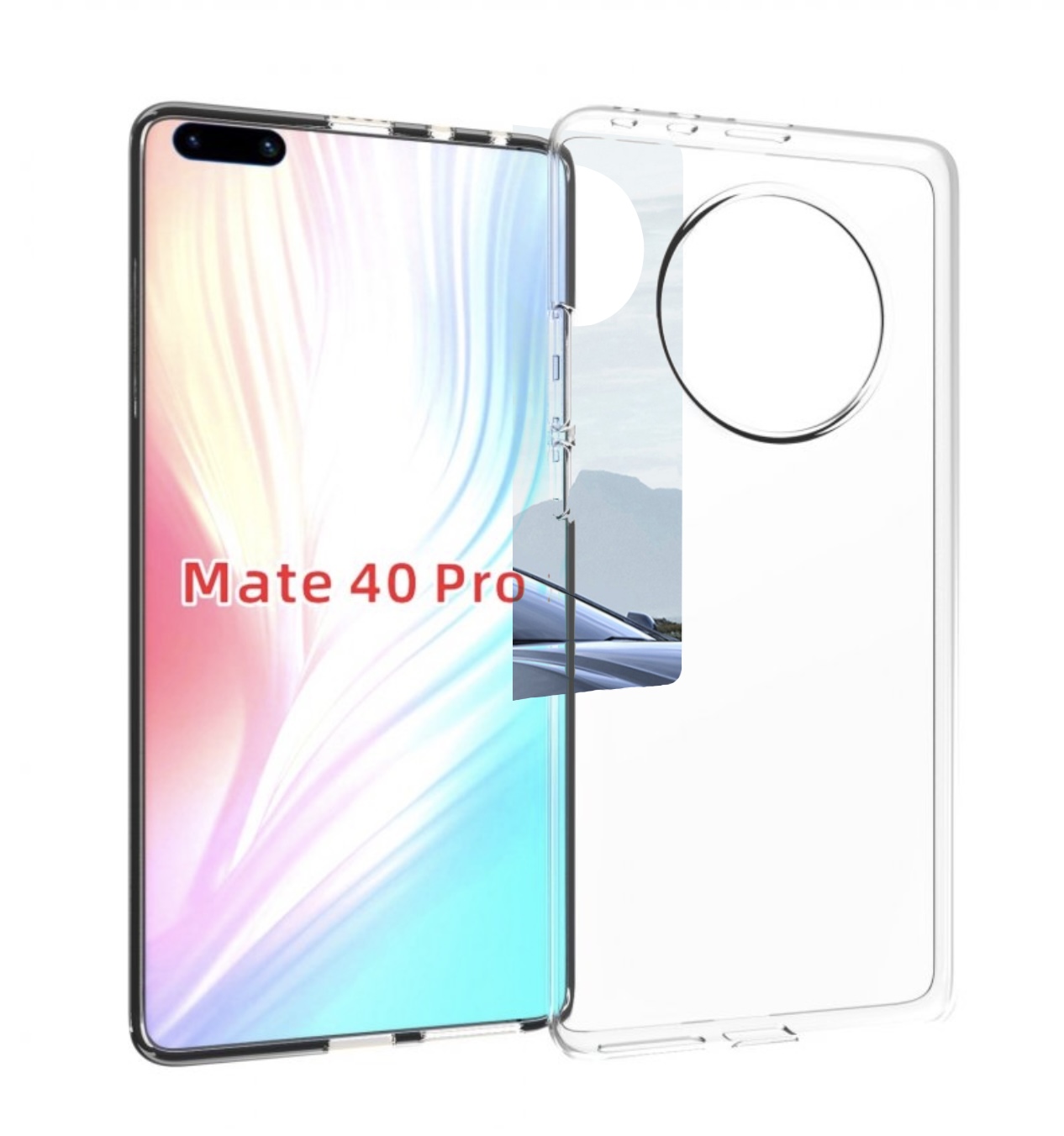

Чехол MyPads tesla 2 мужской для Huawei Mate 40 Pro (NOH-NX9), Прозрачный, Tocco