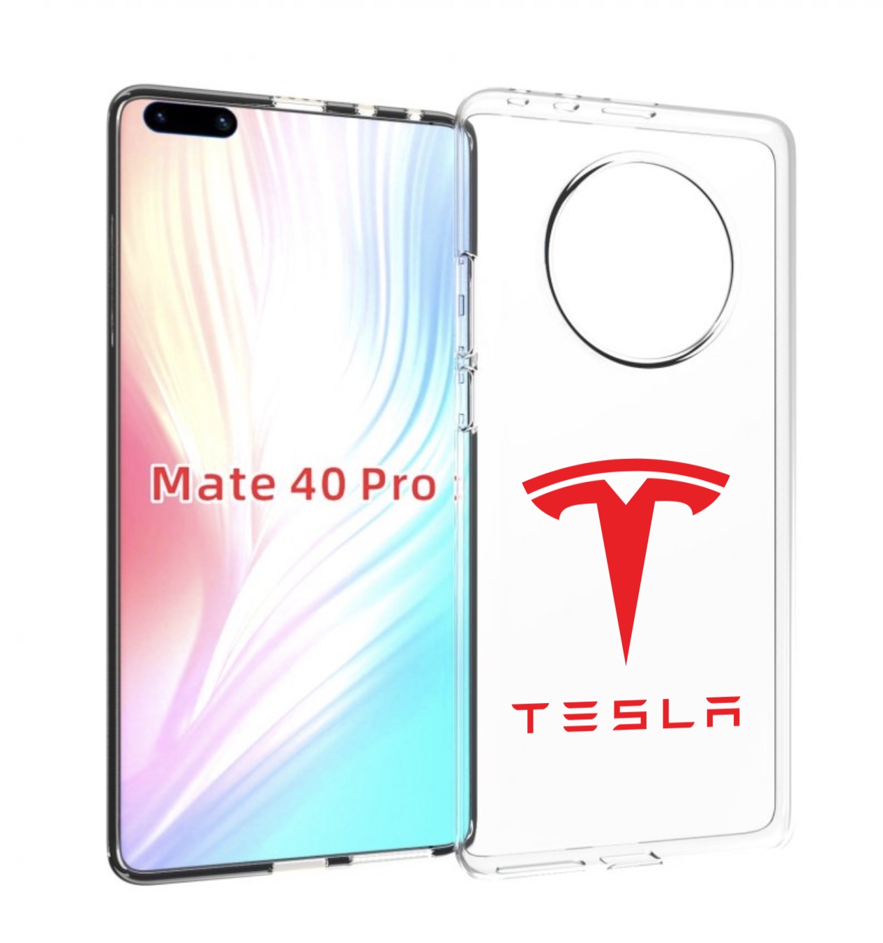 

Чехол MyPads тесла-4 для Huawei Mate 40 Pro (NOH-NX9), Прозрачный, Tocco