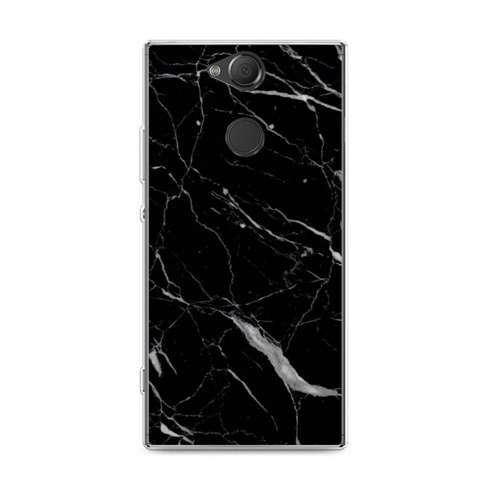 

Чехол Awog на Sony Xperia XA2 Plus "Черный минерал", 53550-3