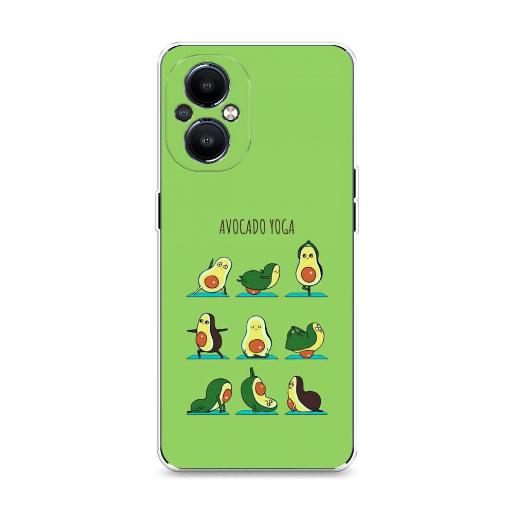 

Чехол Awog на OnePlus Nord N20 5G / ВанПлас Норд N20 5G "Авокадо йога", Разноцветный, 152550-10