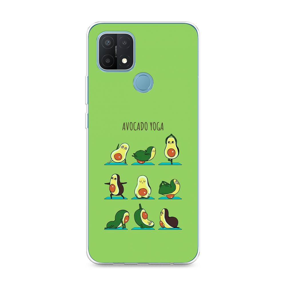 

Чехол Awog на Oppo A15/A15s "Авокадо йога", Разноцветный, 255650-10